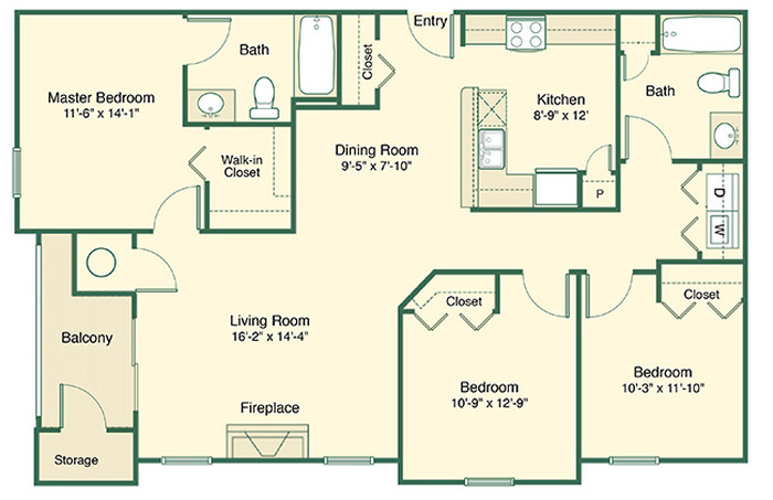 Stetson Floor Plan Image