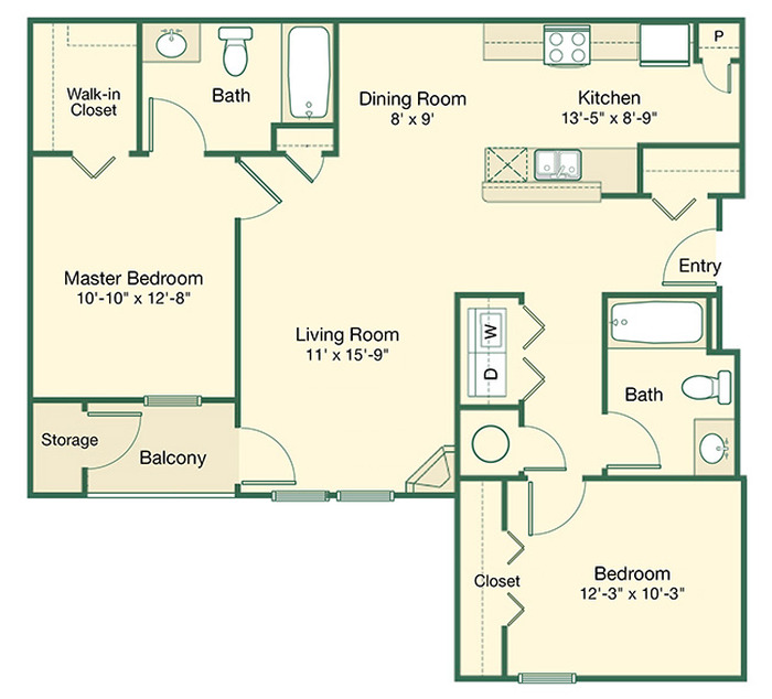 Cavalry Floor Plan Image